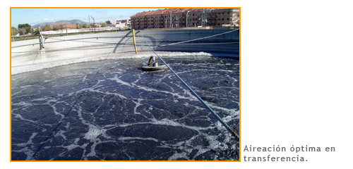 Aireaci�n �ptima en transferencia.
