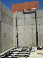 Instalaci&oacute;n emparrillados de difusores en reactor